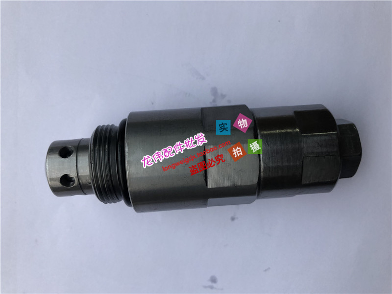 神钢挖掘机配件SK200/210/250-6/6E/8副炮溢流阀分配器安全回油阀