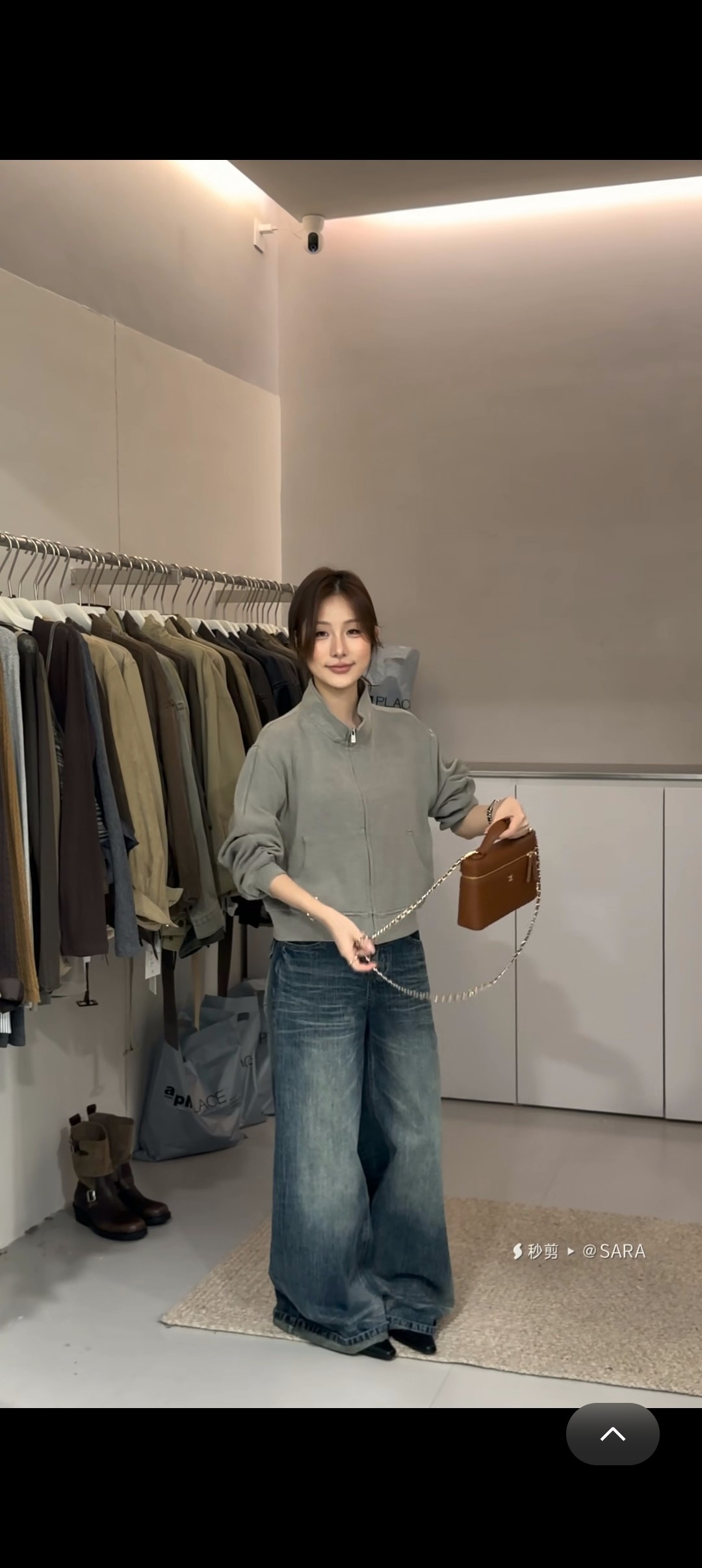 欧洲站2026新款欧货女装时尚百搭立领长袖外套女宽松显瘦上衣