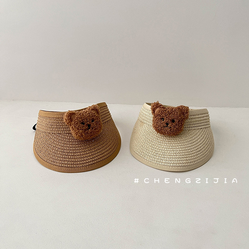 婴幼儿童帽子夏季防晒无顶帽宝宝可折叠调节空顶遮阳帽大檐熊头帽,童装/婴儿装/亲子装,帽子,淘宝优惠券,粉丝福利购,淘宝优惠卷