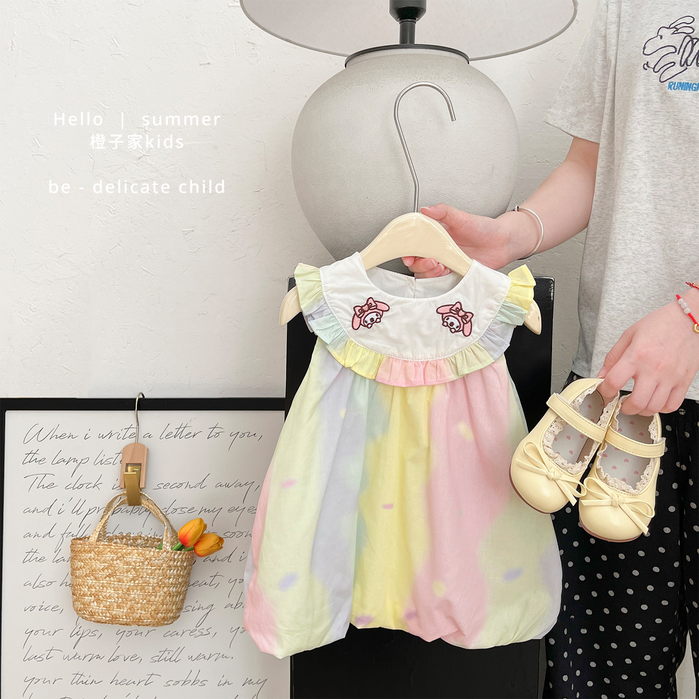 韩系女童夏季超萌背心裙女宝宝花边翻领无袖连衣裙婴儿洋气公主裙,童装/婴儿装/亲子装,连衣裙,淘宝优惠券,粉丝福利购,淘宝优惠卷