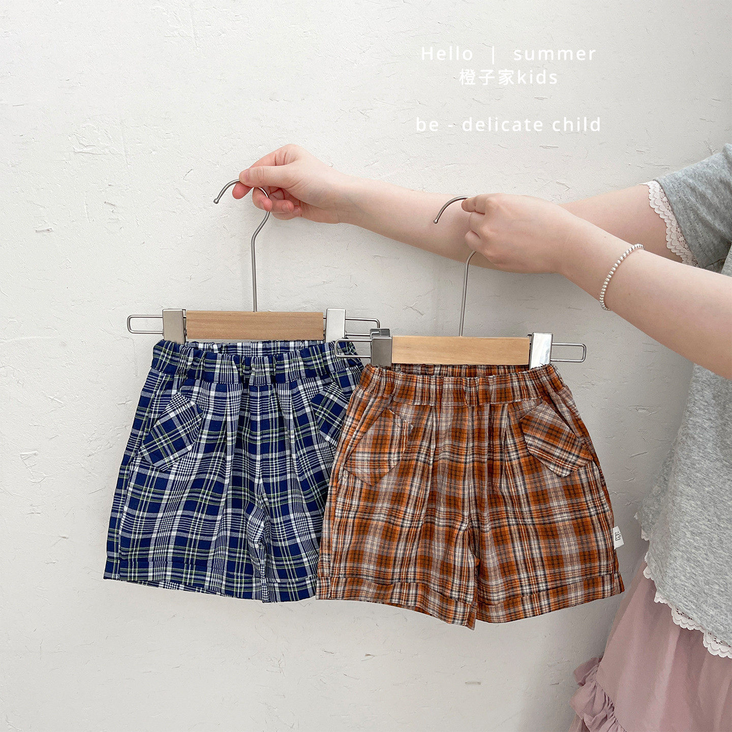 男宝宝夏季时尚百搭格子短裤婴幼儿薄款休闲裤男童洋气外出五分裤,童装/婴儿装/亲子装,裤子,淘宝优惠券,粉丝福利购,淘宝优惠卷