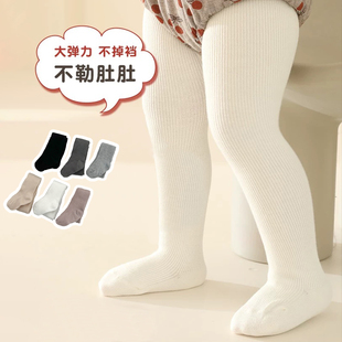 女童休闲百搭针织打底裤 袜春秋款 女宝宝文艺袜子 连裤 甜美公主韩版