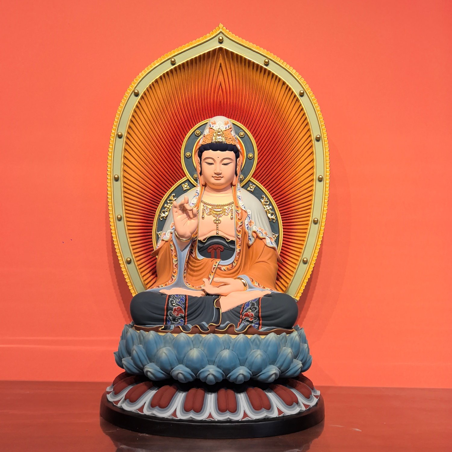 观音菩萨摆件观世音菩萨佛像家用