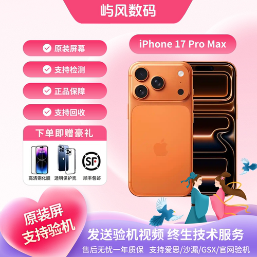 苹果17pm全新全网通5G手机新款