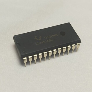 TI全新100%原装正品 CD4514BE DIP24 逻辑IC集成电路