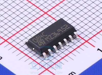 全新ST原装放大器芯片084C TL084CDR贴片集成块 SOIC-14封装 14脚