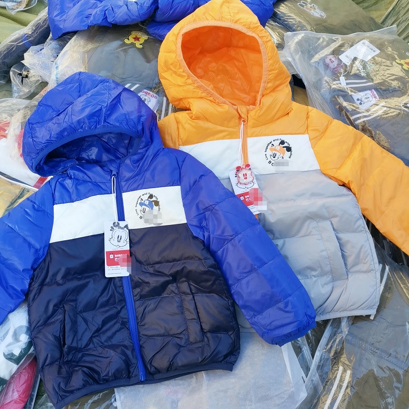 短款轻羽绒男清仓处理