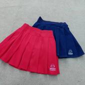 出口外贸原单春秋款 亲子棉百褶学院风半身裙 中大女学生女士款