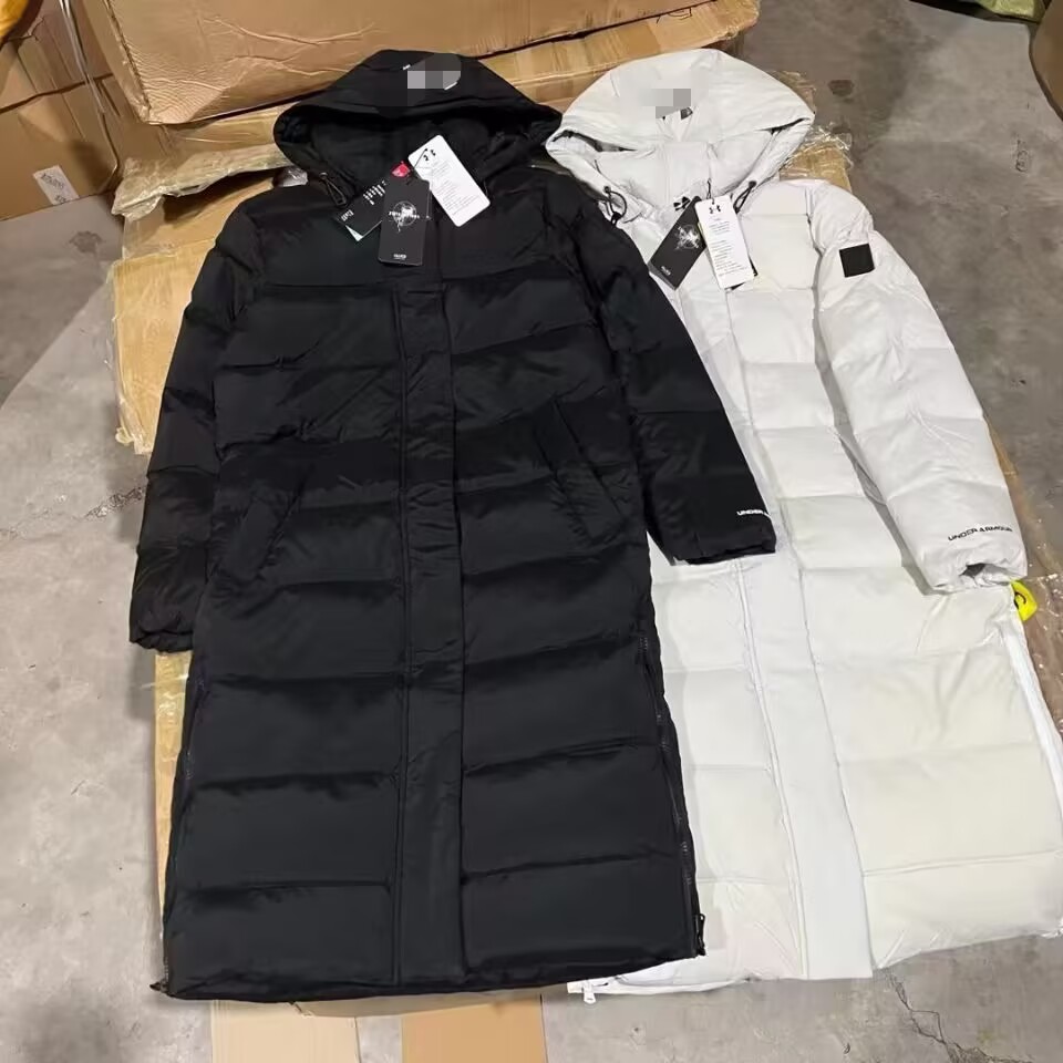 赔钱清仓大男女大童装中长款羽绒服秋冬款棉袄白鸭绒外套棉服