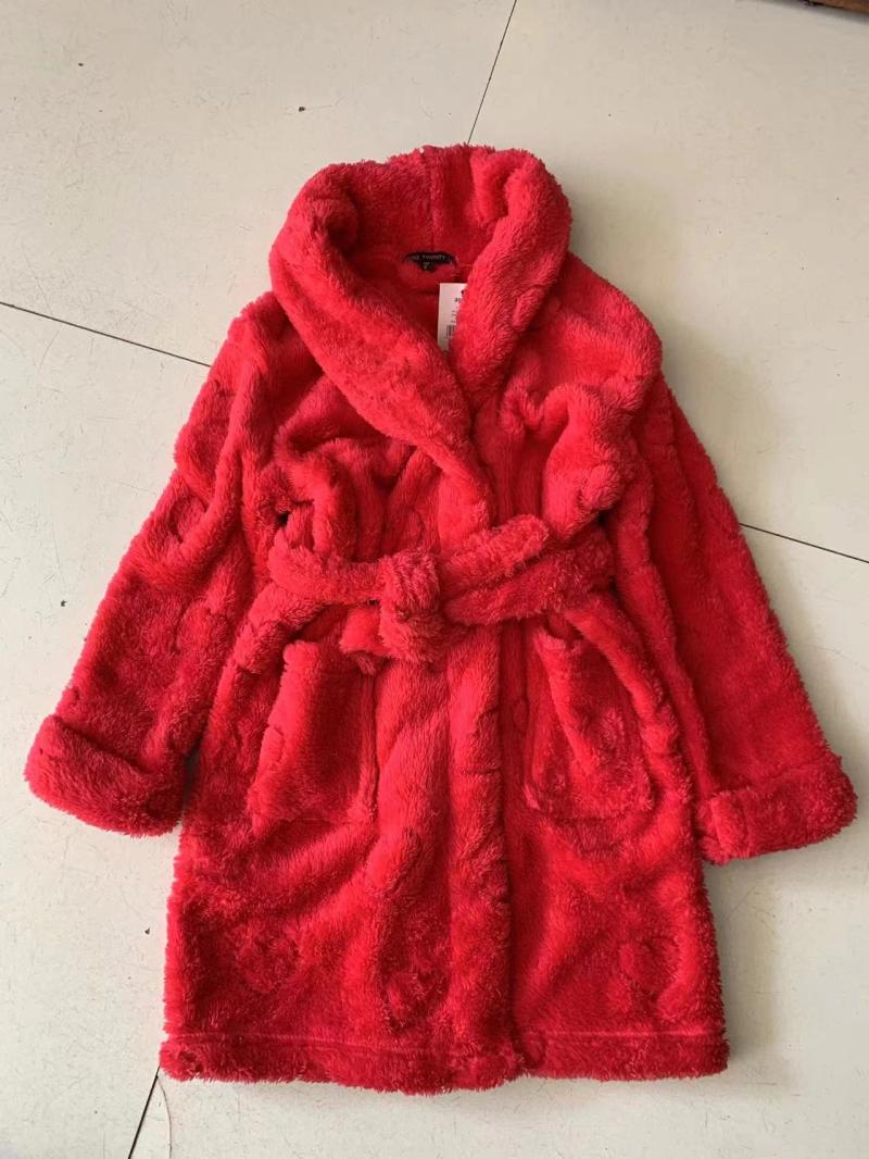 加厚清仓处理出口欧美大童浴袍