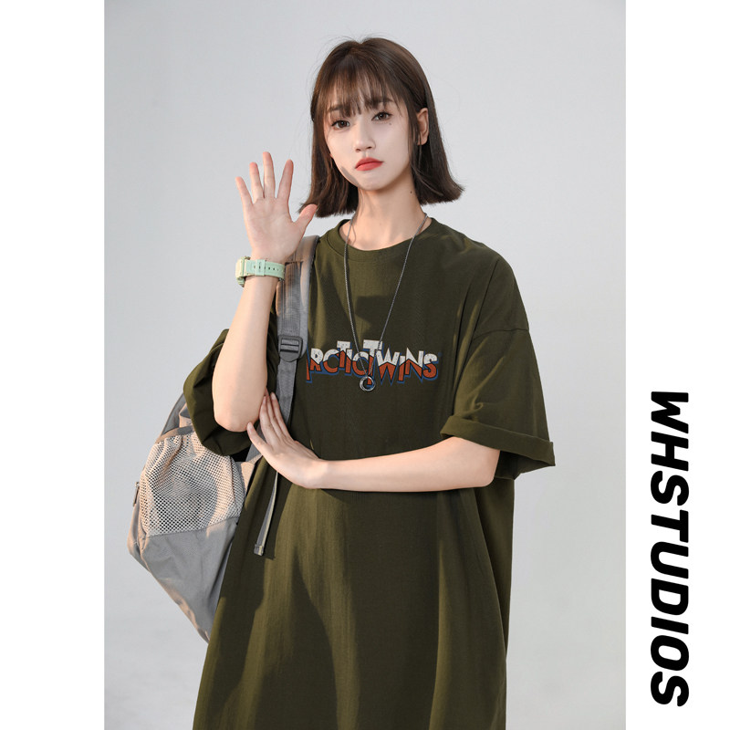 女装类目宽松半袖百搭女士t恤上衣短袖XZ405-1-T15-P25,女装T恤,星座405-1