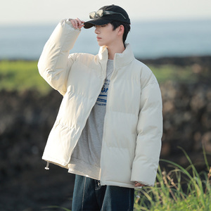 冬季新品港风潮流宽松大码男士棉服外套XZ405-1-Y67-P50特图片
