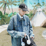 秋季季新品cityboy男宽松牛仔夹克外套XZ405-1-JK21-P85，男装夹克，星座405-1