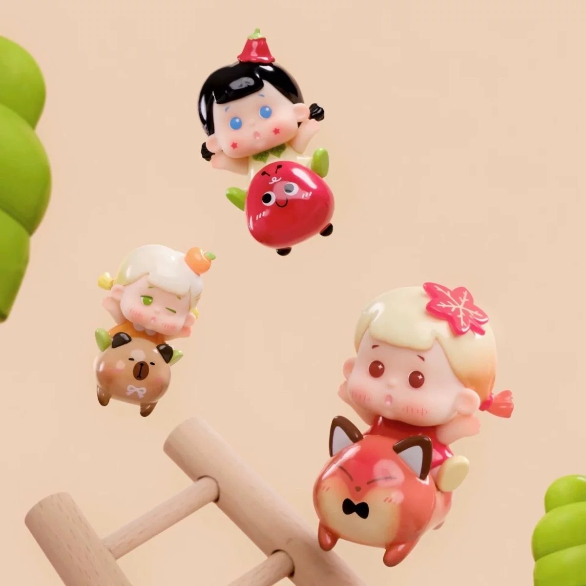 【确认款】jojoy啾啾咿萌骑团mini盲盒可爱摆件潮玩女生礼物