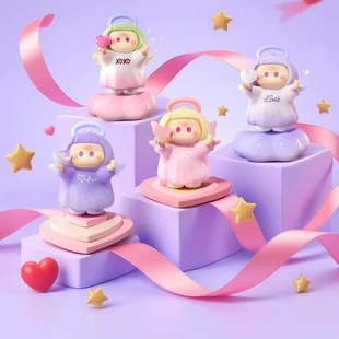yoyo 右右酱盲盒指环爱神系列MINISO名创优品iconbox手办女孩礼物