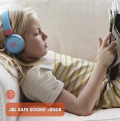 日本原装进口JBL JR310BT儿童学习娱乐耳机头戴式无线蓝牙耳机