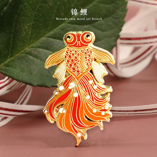 珐琅镀金可爱蝴蝶日系徽章高档定制 设计感小众文艺金属胸花胸针
