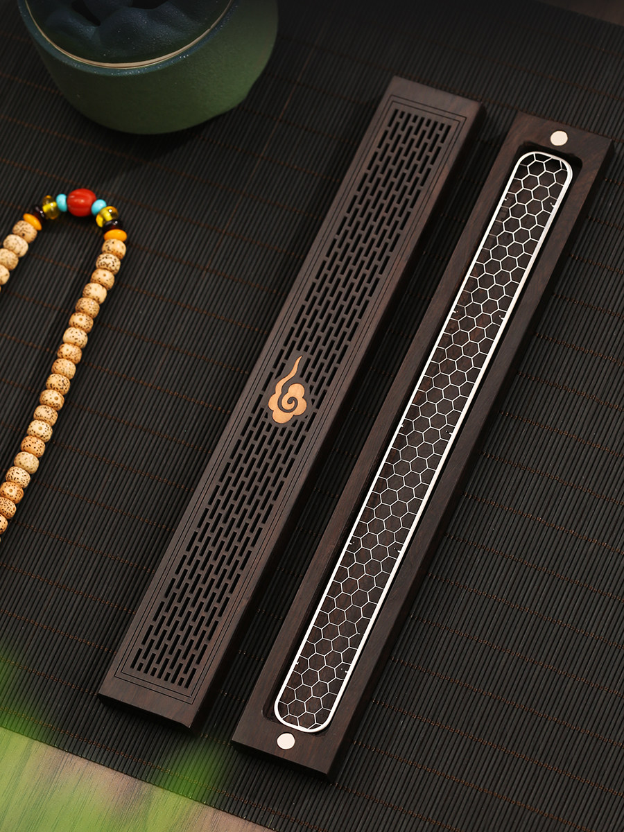 禅睡香炉檀香盒家用沉香炉香插香座木制睡香盒香薰盒香盒,家居饰品,香薰炉,淘宝优惠券,粉丝福利购,淘宝优惠卷