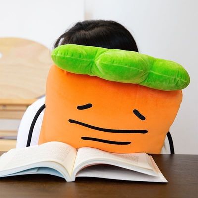 暹罗厘普张田中胡萝卜大抱枕女生夹腿睡玩偶公仔超软大号长条抱枕