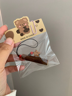 真正的桃木枝挂件野生老桃木树宝宝婴儿纯手工防惊吓夜路哭闹护身