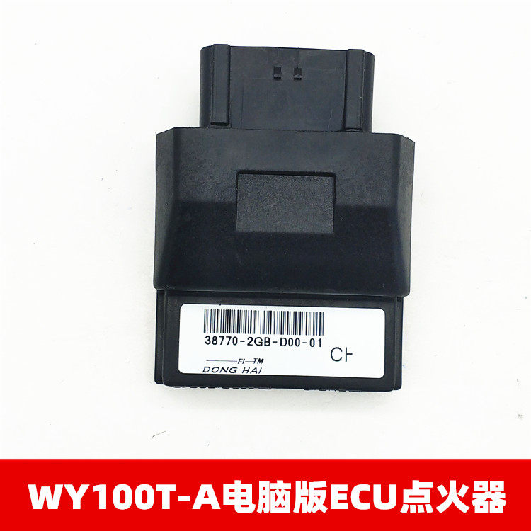 适用踏板摩托车东海2GB-D00电脑版ECU单元控制模块WY100T-A点火器