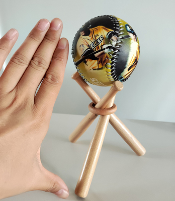 棒球支架小球棒底座礼品球