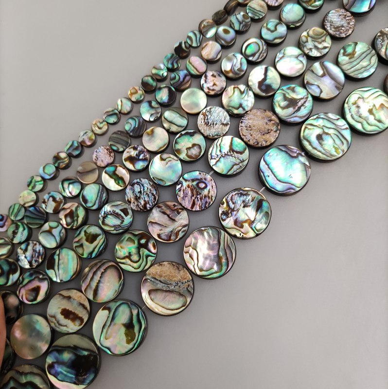 天然鲍鱼贝淡水贝黑蝶贝横孔圆片