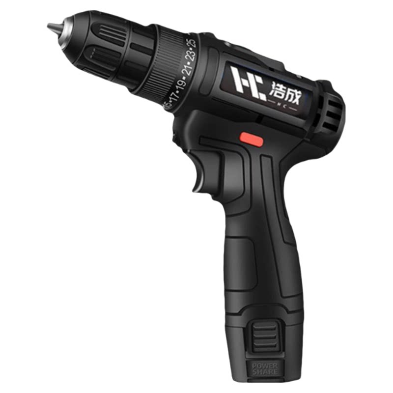 浩成手电钻锂电冲击钻多功能充电式手枪钻家用电动螺丝刀电转工具