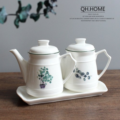 陶瓷油醋壶酱油壶调料瓶