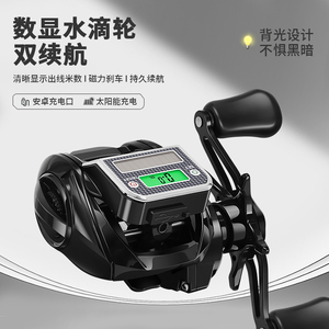 垂弦数显带卸力背光计数海钓磁力