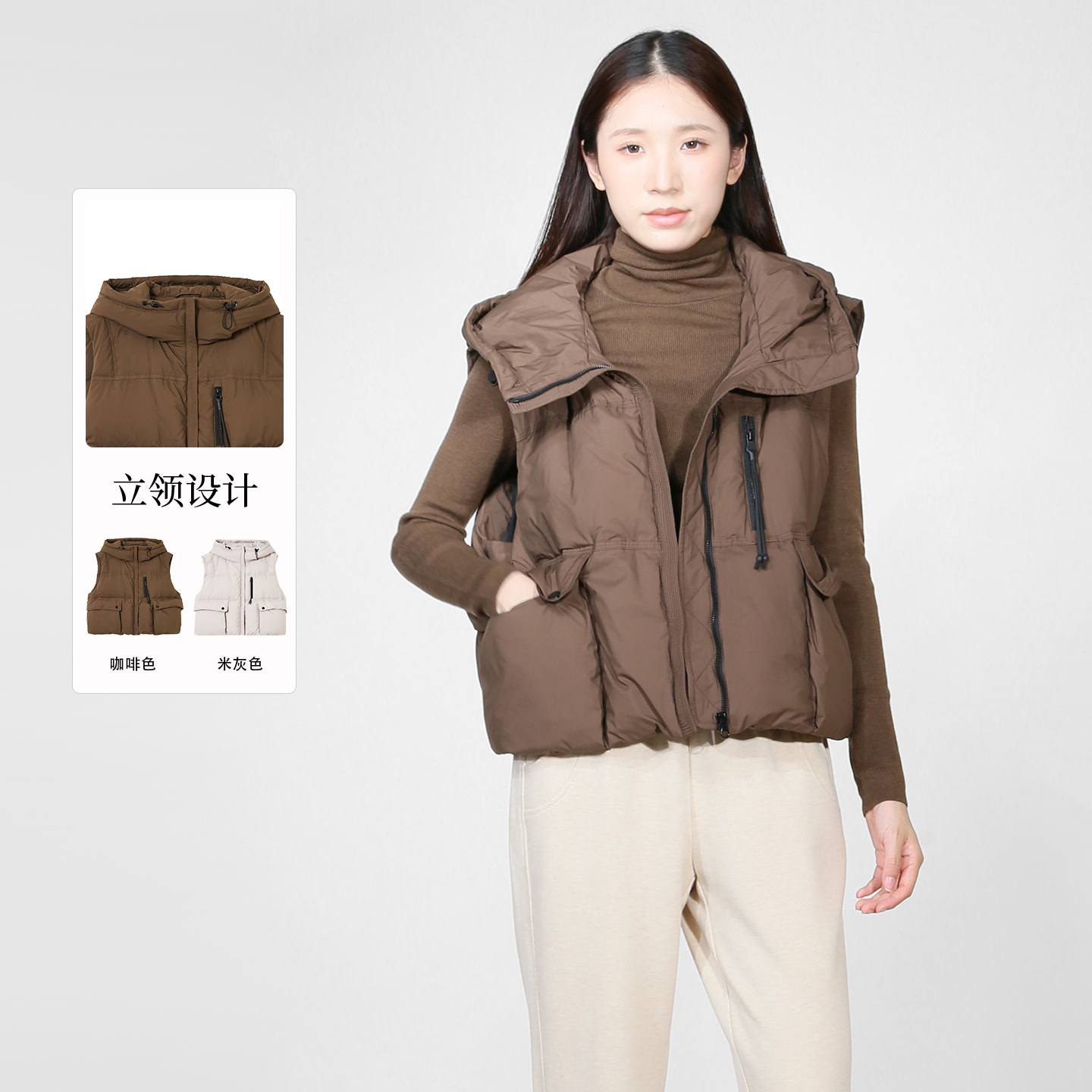 紫淑2025春女装新品专柜同款马甲