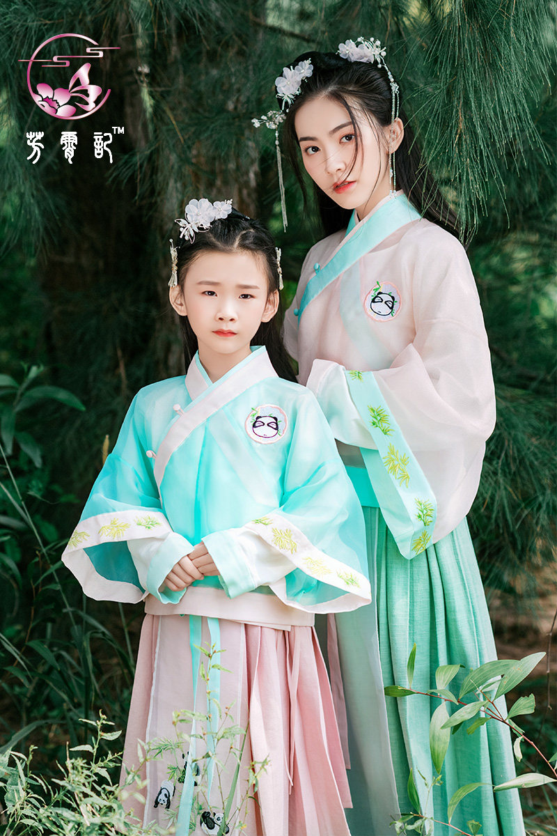 芳霄記 中國風漢服女童親子裝襦裙仙女飄逸現代改良版夏裝連衣裙在類目 女裝/女士精品, 唐裝/民族服裝/舞臺服裝, 民族服裝/舞臺裝中 - 來自Buy2taobao.com提供專業的淘寶代購服務