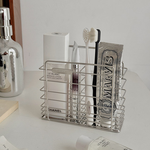 304不锈钢牙刷架壁挂式收纳架