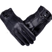 加大码 超大号加肥真皮手套男士 加绒冬季 胖子保暖骑行摩托车电动车