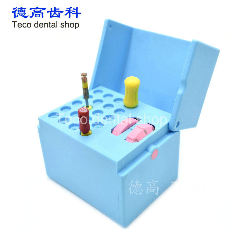 牙科20孔根管锉扩大针架旋钮计数