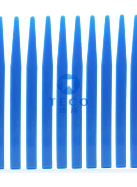 牙科蓝色塑料小调拌刀调板柔软通用粘固粉调刀面膜搅拌棒口腔工具