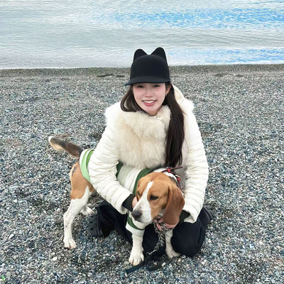 宅女同款可爱猫耳朵澳洲羊毛鸭舌帽女秋冬韩版马术帽百搭显脸小潮