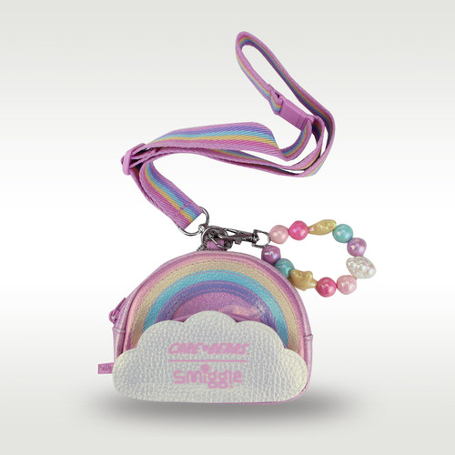 澳洲smiggle钱包儿童可爱卡通care bears可挂脖子大容量钱包女孩