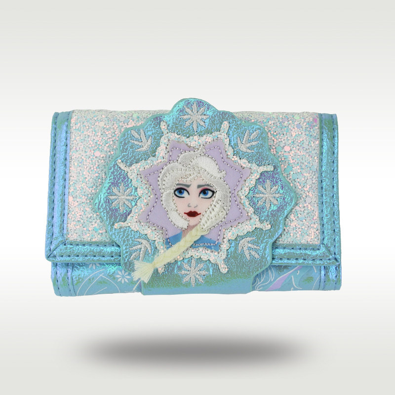 澳洲smiggle钱包儿童可爱卡通冰雪奇缘艾莎三折大容量钱包女孩,模玩/动漫/周边/娃圈三坑/桌游,动漫背包/钱包/箱包,淘宝优惠券,粉丝福利购,淘宝优惠卷