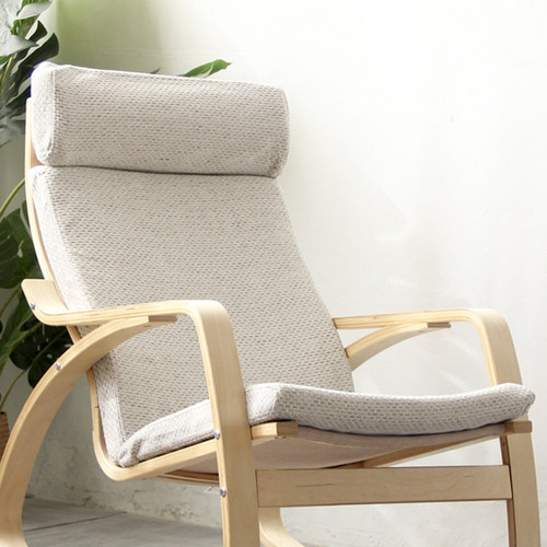 北欧波昂椅北欧可拆高密度坐垫