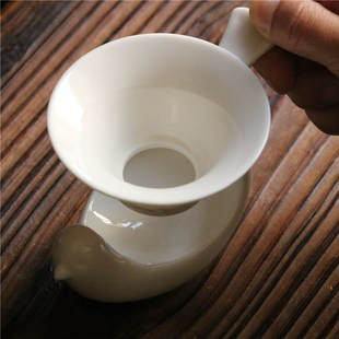 网滤内口3cm 直径8cm 掌柜日用同款 满百 纱布茶滤 包邮 德化玉瓷