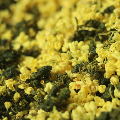 2024桂花梨山 TW清香乌龙茶 纯鲜花传统冷窨 桂花乌龙茶 5克*10泡