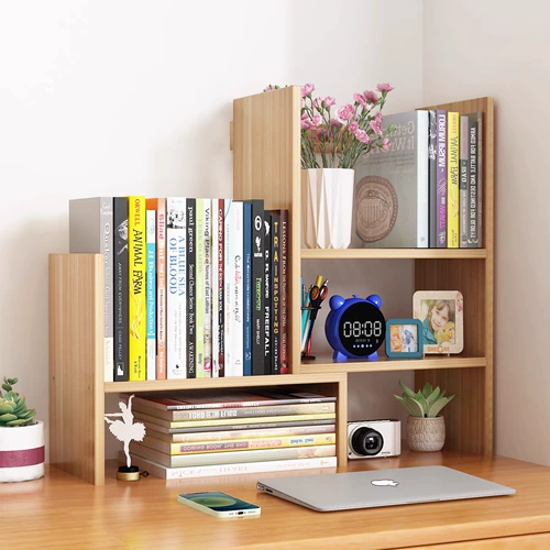 Книжный магазин настольный полка Простая многослойная стола Студенты Используют офисные телескопические стойки общежитие