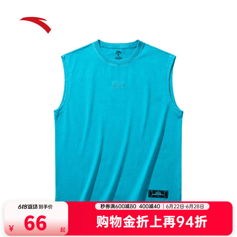 安踏男子背心迪温琴佐系列