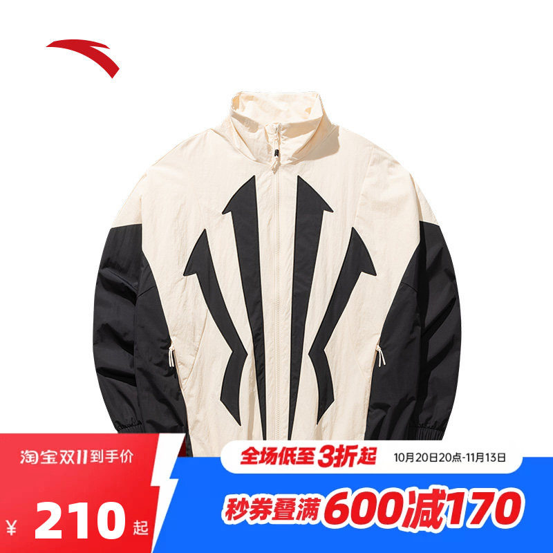 安踏欧文篮球外套防泼水