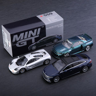 Kaido 559奔驰EQS House 074 64合金车模型 MINIGT 555迈凯伦F1