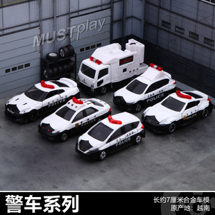 TOMY多美卡21尼桑28 110玩具警车合金车 61恶魔82马自达105号GTR
