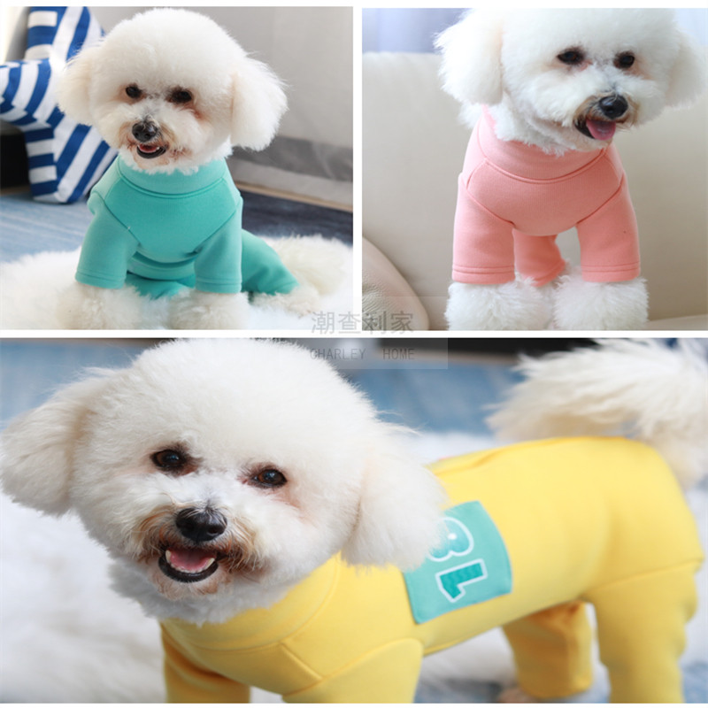 原创宠物秋冬素色加绒打底衫泰迪比熊网红小犬包肚全棉加绒四脚衣,宠物/宠物食品及用品,狗宠物服装/雨衣,淘宝优惠券,粉丝福利购,淘宝优惠卷