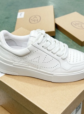 ASH女鞋2025春夏厚底增高透气休闲板鞋百搭小白鞋女AP140L40019