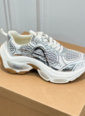 ASH YOUTH女鞋厚底增高网孔透气轻便运动鞋时尚老爹鞋AYP340B4015